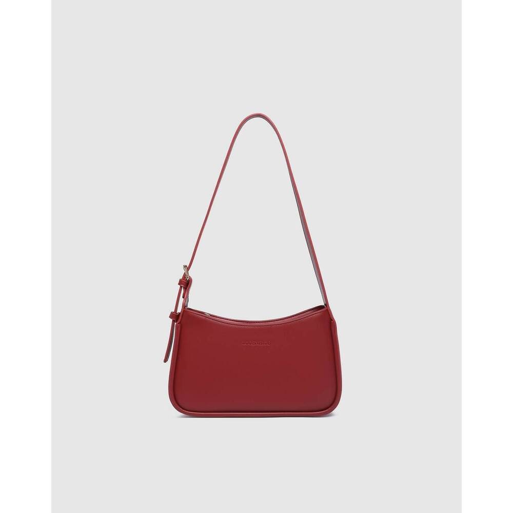 NEW LOUENHIDE women's ivy shoulder bag in red